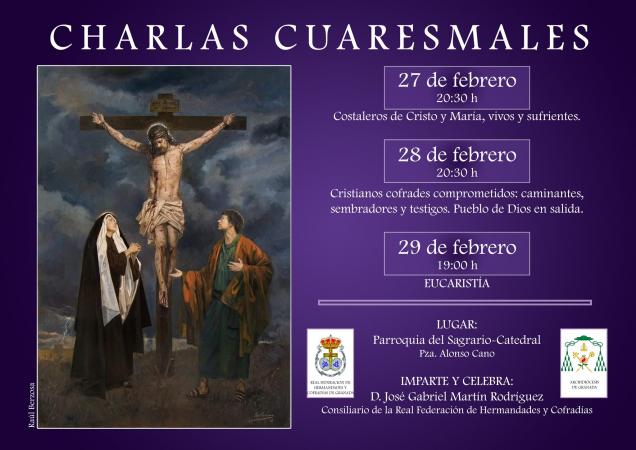 Cofradía Borriquilla Granada: CHARLAS CUARESMALES 2020