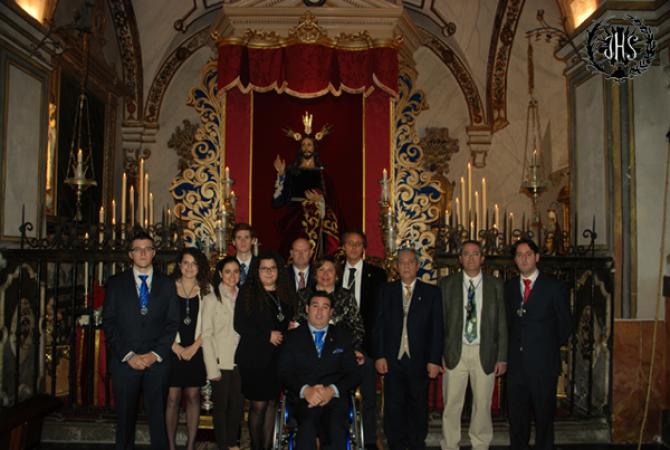 Cofradía Borriquilla Granada: CRISTO REY DEL UNIVERSO. AÑO 2014