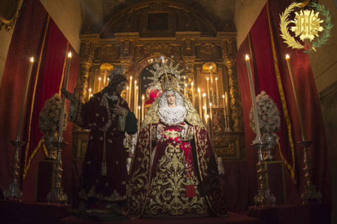 Cofradía Borriquilla Granada: BESAMANOS DE NUESTRA SEÑORA DE LA PAZ EN SU FESTIVIDAD 2016