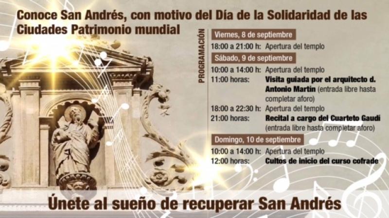 Cofradía Borriquilla Granada: JORNADAS LÚDICO-CULTURALES Y DE PUERTAS ABIERTAS DEL DIA DE LA SOLIDARIDAD DE LAS CUIDADES PATRIMONIO MUNDIAL