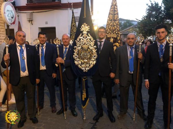 Cofradía Borriquilla Granada: SALIDA EXTRAORDINARIA DE MARÍA SANTÍSIMA DE LA AURORA CORONADA 