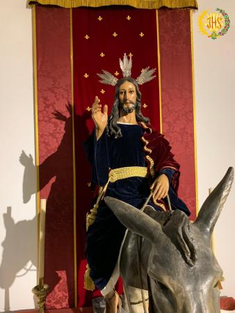 Cofradía Borriquilla Granada: JESÚS DE LA ENTRADA EN JERUSALÉN EN TIEMPO DE PASCUA