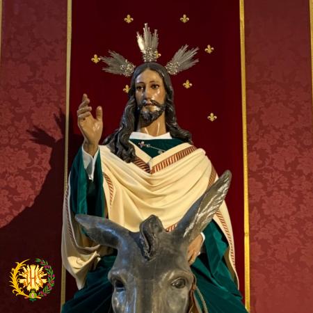 Cofradía Borriquilla Granada: "LAS GLORIAS DE MARIA 2020: JESÚS DE LA ENTRADA EN JERUSALÉN"