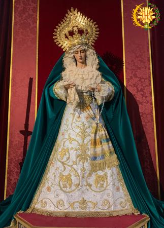 Cofradía Borriquilla Granada: "LAS GLORIAS DE MARIA 2020: NTRA. SRA. DE LA PAZ"