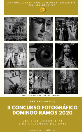 Cofradía Borriquilla Granada: II CONCURSO FOTOGRÁFICO CARTEL 2020