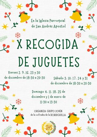 Cofradía Borriquilla Granada: X RECOGIDA DE JUGUETES