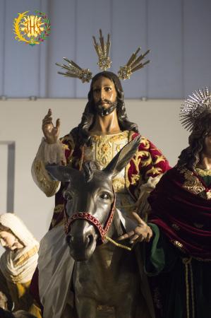 Cofradía Borriquilla Granada: Jesús en la entrada en Jerusalén Semana Santa 2022