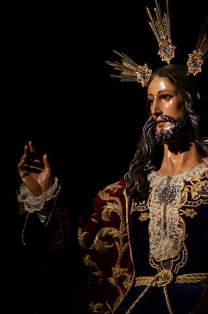 Cofradía Borriquilla Granada: Altar de Cristo Rey 2023