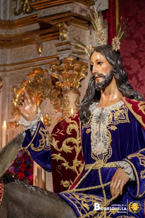 Cofradía Borriquilla Granada: Altar de Cristo Rey 2023