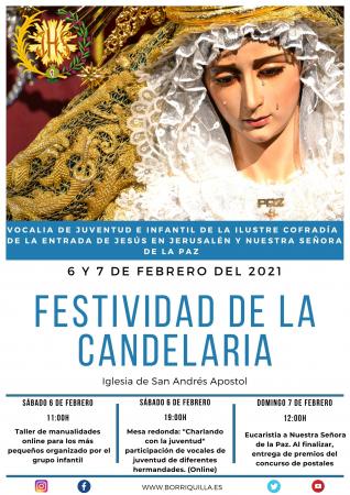 Cofradía Borriquilla Granada: FESTIVIDAD DE LA CANDELARIA 2021