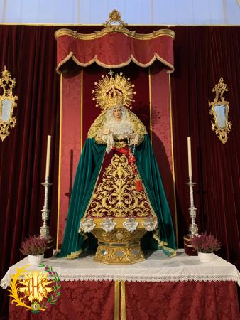 Cofradía Borriquilla Granada: Ntra. Sra. de la Paz Cultos 2021