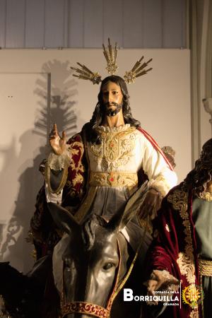Cofradía Borriquilla Granada: JESÚS DE LA ENTRADA EN JERUSALÉN EN SU PASO DE MISTERIO - SEMANA SANTA 2023