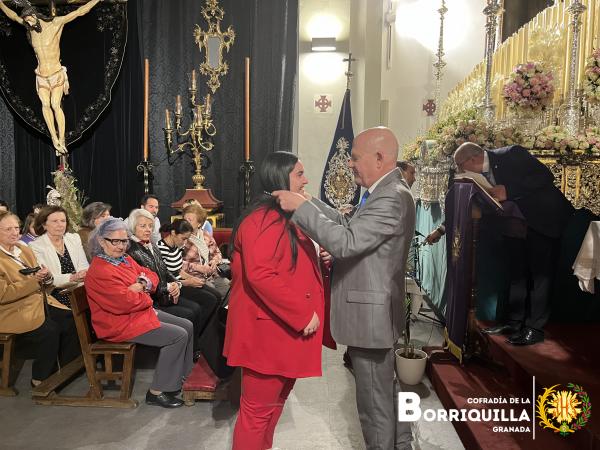 Cofradía Borriquilla Granada: IMPOSICIÓN DE MEDALLAS 2023