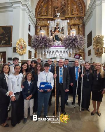Cofradía Borriquilla Granada: LLAMAMOS A LA PUERTA DE SANTA MARÍA DE LA  ALHAMBRA. SÁBADO DE PASIÓN 2026