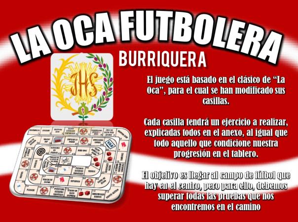 Cofradía Borriquilla Granada: EL JUEGO DE LA OCA FUTBOLERA "BURRIQUERA"