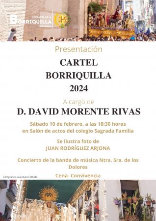 Cofradía Borriquilla Granada: PRESENTACIÓN DEL CARTEL DE LA BORRIQUILLA - DOMINGO DE RAMOS 2024-