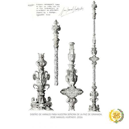 Cofradía Borriquilla Granada: PROYECTO PASO DE PALIO DE JOSÉ MANUEL HURTADO
