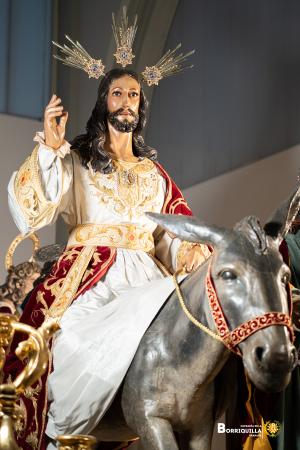 Cofradía Borriquilla Granada: PRESENTACIÓN DE JESÚS DE LA ENTRADA EN JERUSALÉN PARA EL DOMINGO DE RAMOS 2024