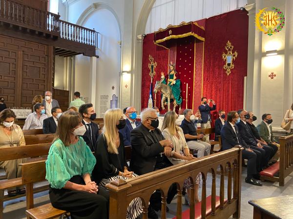 Cofradía Borriquilla Granada: LA JUNTA DE ANDALUCÍA VISITA LA IGLESIA DE SAN ANDRÉS APÓSTOL