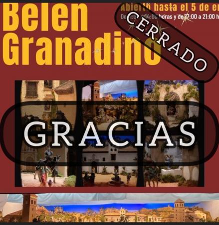 Cofradía Borriquilla Granada: CERRAMOS EL BELÉN GRANADINO AGRADECIDOS