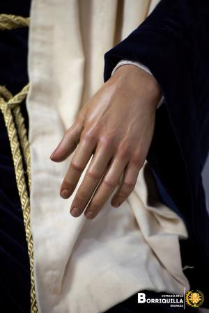 Cofradía Borriquilla Granada: JESÚS DE LA ENTRADA EN JERUSALÉN TRAS SU RESTAURACIÓN POR D. JULIO ALCARAZ