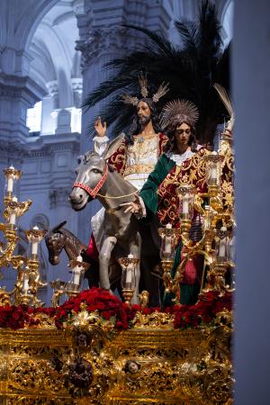 Cofradía Borriquilla Granada: JESÚS DE LA ENTRADA EN JERUSALÉN EN LA S.A.I. POR KERYGMA 2026