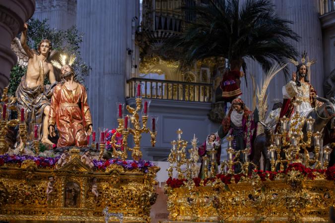 Cofradía Borriquilla Granada: JESÚS DE LA ENTRADA EN JERUSALÉN EN LA S.A.I. POR KERYGMA 2026
