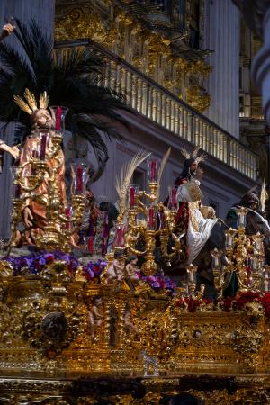Cofradía Borriquilla Granada: JESÚS DE LA ENTRADA EN JERUSALÉN EN LA S.A.I. POR KERYGMA 2026