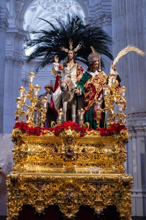 Cofradía Borriquilla Granada: JESÚS DE LA ENTRADA EN JERUSALÉN EN LA S.A.I. POR KERYGMA 2026