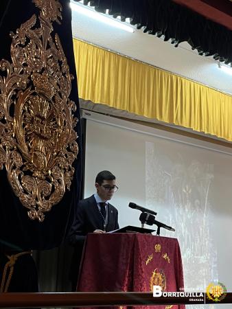 Cofradía Borriquilla Granada: "JESÚS ENTRABA TRIUNFAL, COMO ANUNCIARON LAS SAGRADAS ESCRITURAS". D. ADRIAN CASTRO GUALDA - PRESENTACIÓN CARTEL 2025