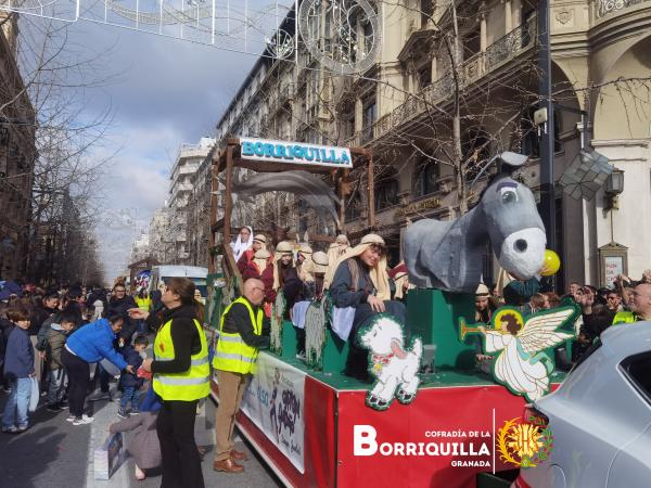 Cofradía Borriquilla Granada: FOTOS CARROZA ILUSIÓN  - CABALGATA 2026