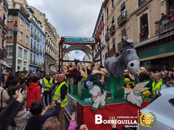 Cofradía Borriquilla Granada: FOTOS CARROZA ILUSIÓN  - CABALGATA 2026