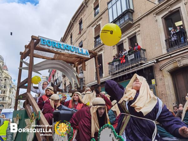 Cofradía Borriquilla Granada: FOTOS CARROZA ILUSIÓN  - CABALGATA 2026