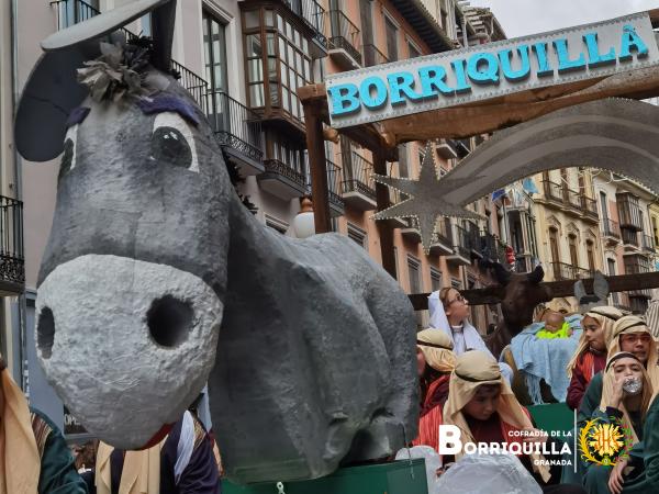 Cofradía Borriquilla Granada: FOTOS CARROZA ILUSIÓN  - CABALGATA 2026