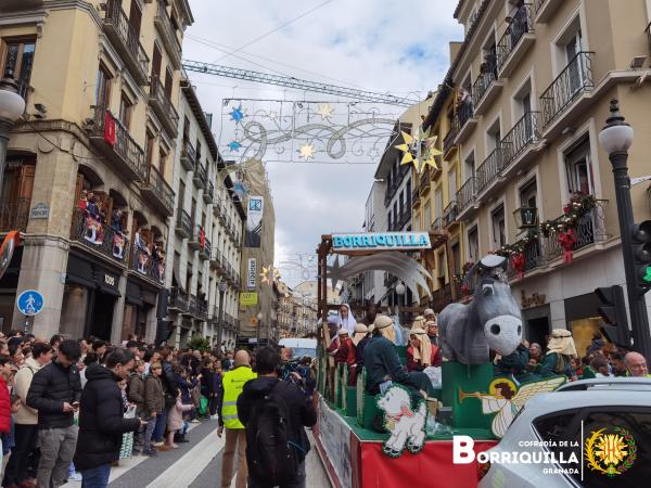 Cofradía Borriquilla Granada: FOTOS CARROZA ILUSIÓN  - CABALGATA 2026