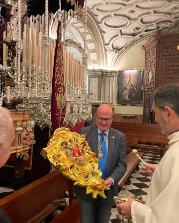 Cofradía Borriquilla Granada: PRESENTACIÓN CARTELAS DE SAN JUSTO Y PASTOR Y SANTIAGO, MARZO 2026