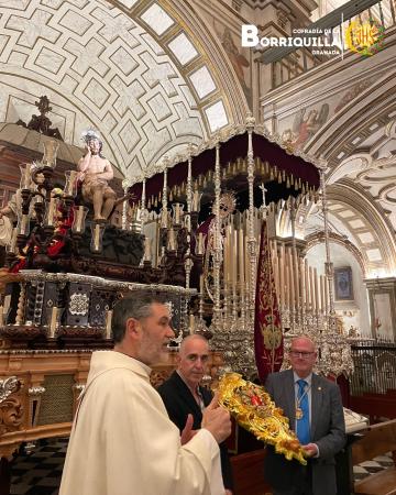 Cofradía Borriquilla Granada: PRESENTACIÓN CARTELAS DE SAN JUSTO Y PASTOR Y SANTIAGO, MARZO 2026