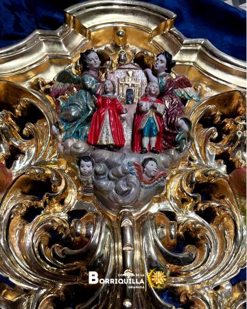 Cofradía Borriquilla Granada: PRESENTACIÓN CARTELAS DE SAN JUSTO Y PASTOR Y SANTIAGO, MARZO 2026
