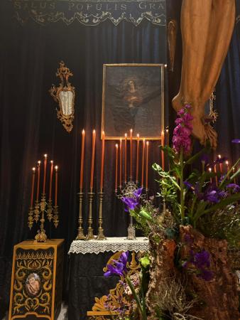 Cofradía Borriquilla Granada: ASISTIMOS A LOS CULTOS CUARESMALES AL CRISTO DE LA SALUD - MARZO 2026