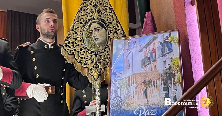 Cofradía Borriquilla Granada: PRESENTADO EL CARTEL DEL DOMINGO DE RAMOS DEL 2026 EN UNA TARDE CARGADA DE EMOCIÓN Y MENSAJES