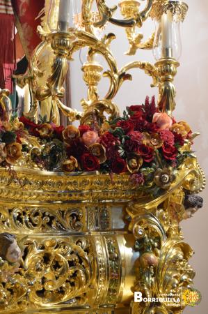 Cofradía Borriquilla Granada: EXORNO FLORAL PARA JESÚS DE LA ENTRADA EN JERUSALÉN