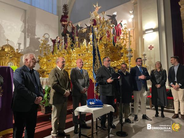 Cofradía Borriquilla Granada: LA CUENTA ATRÁS ES EMINENTE CON LA "ENTREGA DE LA LLAVE"