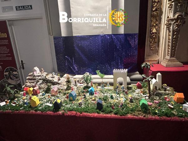 Cofradía Borriquilla Granada: EL BELÉN INFANTIL DE LA COFRADÍA. PRIMER PREMIO. 
