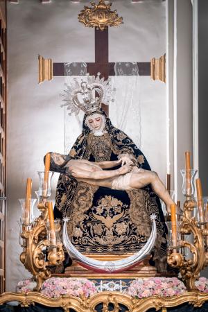 Cofradía Borriquilla Granada: PRESENTACIÓN EN LAS ANDAS DE LA VIRGEN DE LAS ANGUSTIAS DE SAN ANDRÉS POR KERYGMA - 2026