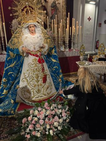 Cofradía Borriquilla Granada: FOTOS ALTAR POR LA FESTIVIDAD DE NUESTRA SEÑORA DE LA PAZ - ENERO 2026