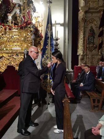 Cofradía Borriquilla Granada: IMPOSICIÓN DE MEDALLAS A NUEVOS HERMAN@S 28 MARZO 2026