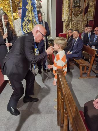 Cofradía Borriquilla Granada: IMPOSICIÓN DE MEDALLAS A NUEVOS HERMAN@S 28 MARZO 2026