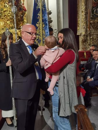 Cofradía Borriquilla Granada: IMPOSICIÓN DE MEDALLAS A NUEVOS HERMAN@S 28 MARZO 2026