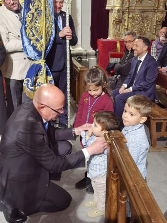 Cofradía Borriquilla Granada: IMPOSICIÓN DE MEDALLAS A NUEVOS HERMAN@S 28 MARZO 2026