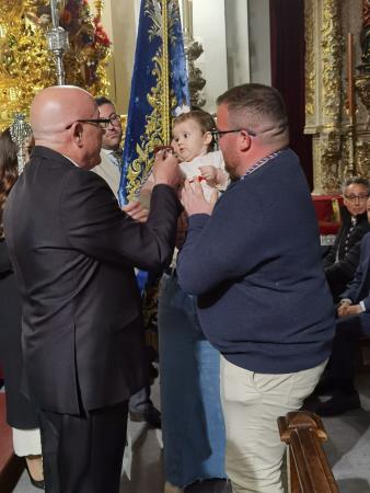 Cofradía Borriquilla Granada: IMPOSICIÓN DE MEDALLAS A NUEVOS HERMAN@S 28 MARZO 2026